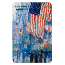 God Bless America. Fine Art  Patriotic Gift Magnet