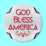 God bless America magnets