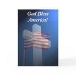 God Bless America!  Greeting Card