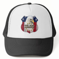 God Bless America Trucker Hats