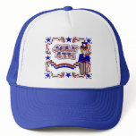 God Bless America Mesh Hat