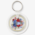 God Bless America keychains