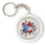 God Bless America keychains