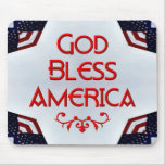 God bless America mousepads