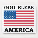 God Bless America mousepads by usatshirts God Bless America mousepads