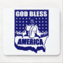 GOD BLESS AMERICA MOUSE PADS