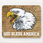God Bless America Mousepad