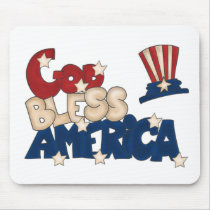God Bless America mousepads