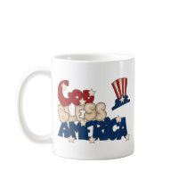God Bless America mugs