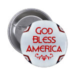 God bless America buttons