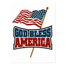 God Bless America Post Cards