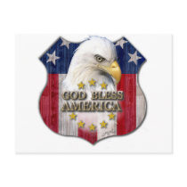 God Bless America Postcards
