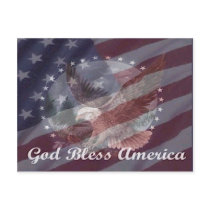 God Bless America Postcards