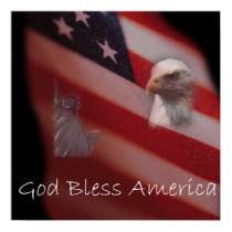 God Bless America posters by WildButterflyDesigns God Bless America posters