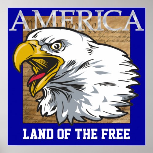 God Bless America print