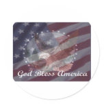 God Bless America Stickers