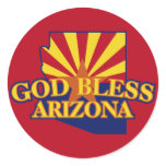 God Bless Arizona stickers