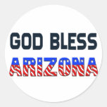 God Bless Arizona Sticker