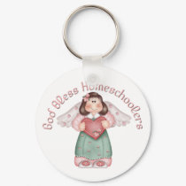 God Bless Homeschoolers – Keychain by berkeleygirlforever God Bless Homeschoolers – Keychain