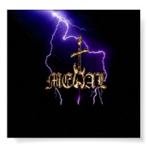 GOD bless metal posters