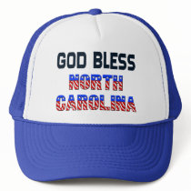 God Bless North Carolina hats by GodBlessTheUSA God Bless North Carolina hats