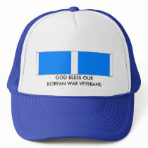 GOD BLESS OUR KOREAN WAR VETERANS hats