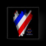 GOD BLESS OUR TROOPS - 2 buttons