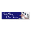 God Bless Our Troops bumper stickers by OBumper God Bless Our Troops bumper stickers