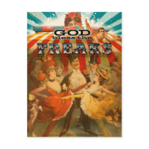 God Bless the Freaks 2 Postcards
