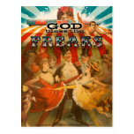 God Bless the Freaks 2 Postcards