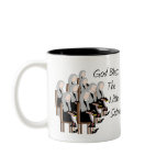 God Bless The Little Sisters mugs