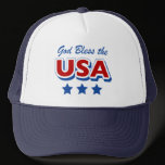 God bless the USA hat hats