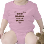 God Bless This Mess Infant Creeper