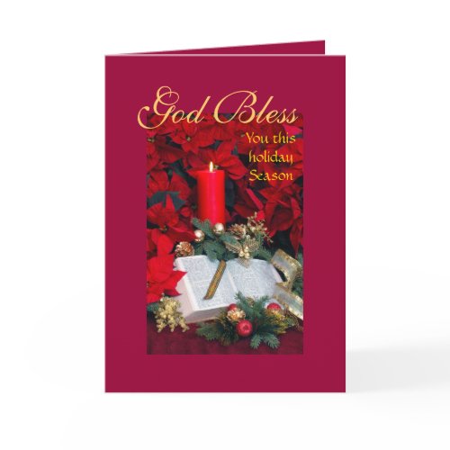 God Bless, You thisholidaySeason card