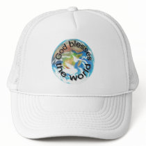 God blesses the world, hats by Cherylsart God blesses the world, hats