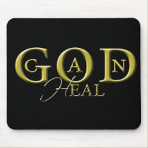 God Can Heal Mousepad mousepads