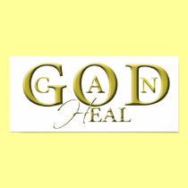 God Can Heal Poster posters