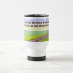 God can take the place of anything coffee mug
