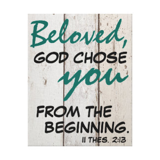 Bible Verse Wrapped Canvas Prints | Zazzle