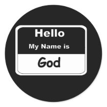 God Costume stickers