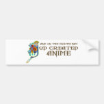 God Created Anime Bumper Sticker