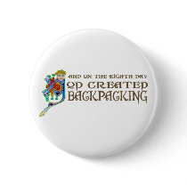 God Created Backpacking Pins