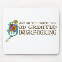 God Created Backpacking Mouse Pads