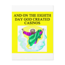 god created casinos postcards