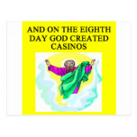 god created casinos postcards