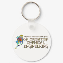 God Created Chemical Engineering keychains by itsallhot God Created Chemical Engineering keychains