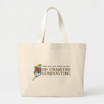 God Created Conducting Tote Bag