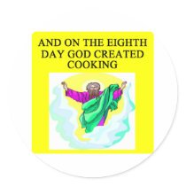 god created cooking stickers by jimhartley god created cooking stickers