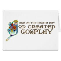 God Created Cosplay Card