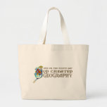 God Created Geography Tote Bag